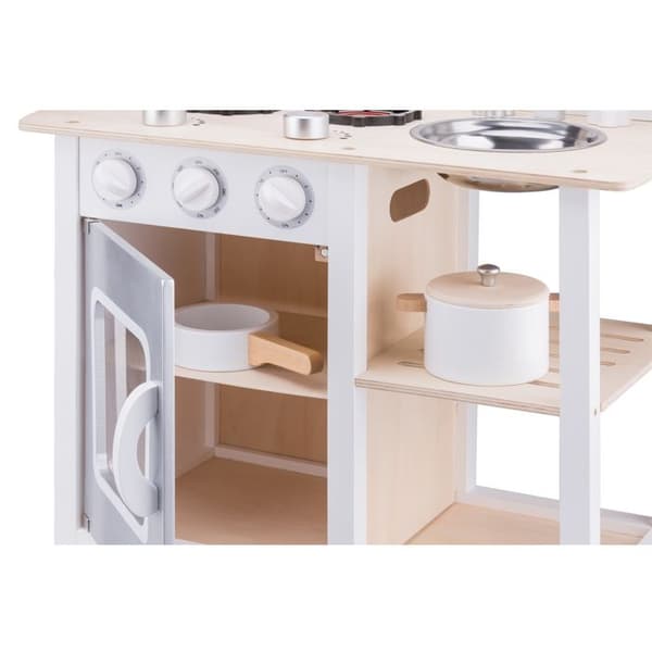 Nya klassiska leksaker - Bon Appétit Kitchen - vit silver