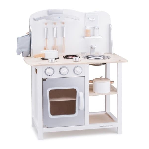 Nya klassiska leksaker - Bon Appétit Kitchen - vit silver