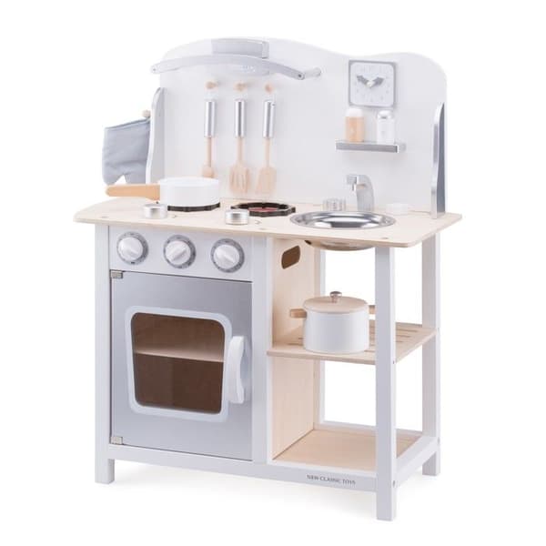 Nya klassiska leksaker - Bon Appétit Kitchen - vit silver