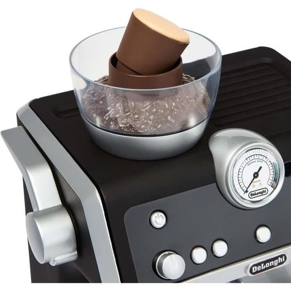 DeLonghi Little Barista Set Toy cob kaffebryggare med mjölkskummare + ljudtillbehör