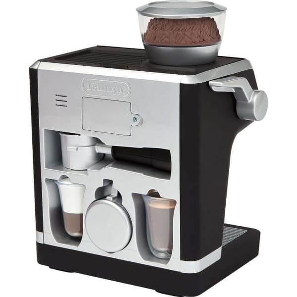 DeLonghi Little Barista Set Toy cob kaffebryggare med mjölkskummare + ljudtillbehör