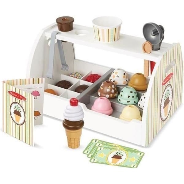 MELISSA & DOUG Glassdisk i trä