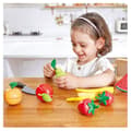 Miniatyrbild 3 av 4: Fruktspel i trä - HAPE - Leksats för hälsosam frukt - 9 stycken - Flerfärgad - Från 3 år