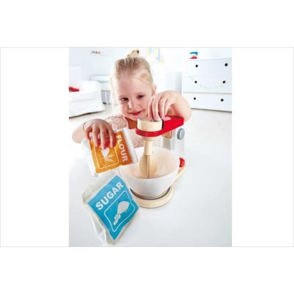 Trämatberedare - Hape - Funktionell mixer - Imitationsleksak