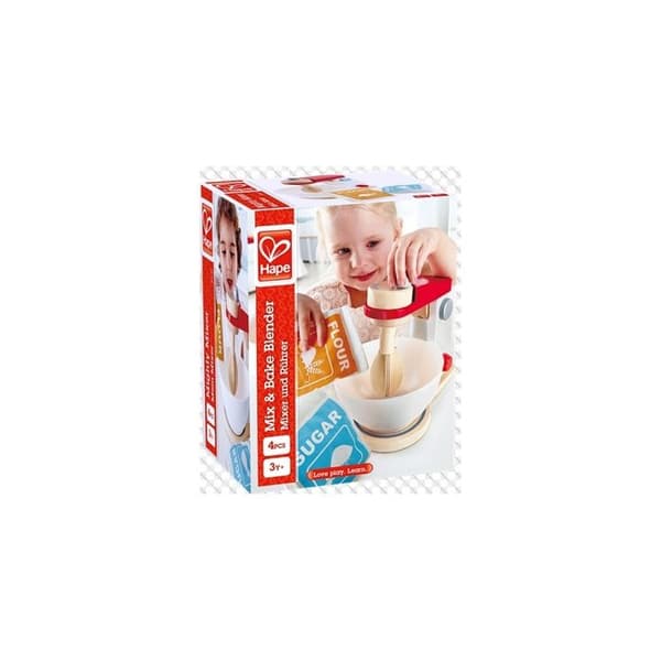 Trämatberedare - Hape - Funktionell mixer - Imitationsleksak