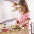 Miniatyrbild 4 av 6: Imitationsspel - MELISSA &amp; DOUG - Träpizza - Trä - Beige - Från 3 år