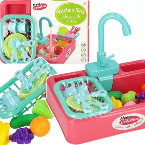 Dinette - kök Mega kreativ - 6058ROZ MC - ZEST KUCH ZLEW B/O AKC 35X25X10 NELLA MC ROZ 24