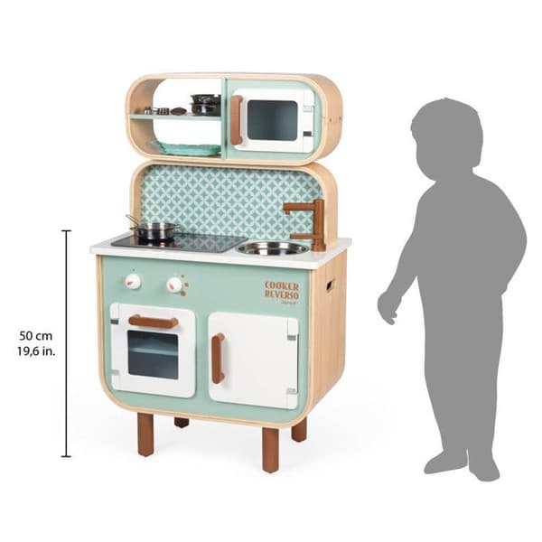 Cuisine Double Face Cooker Reverso, 8 Accessoarer