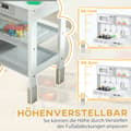Miniatyrbillede 7 af 9: Legekøkken, 70.1x28x90.2/96.1 cm, Hvid