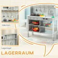 Miniatyrbillede 8 af 9: Legekøkken, 70.1x28x90.2/96.1 cm, Hvid