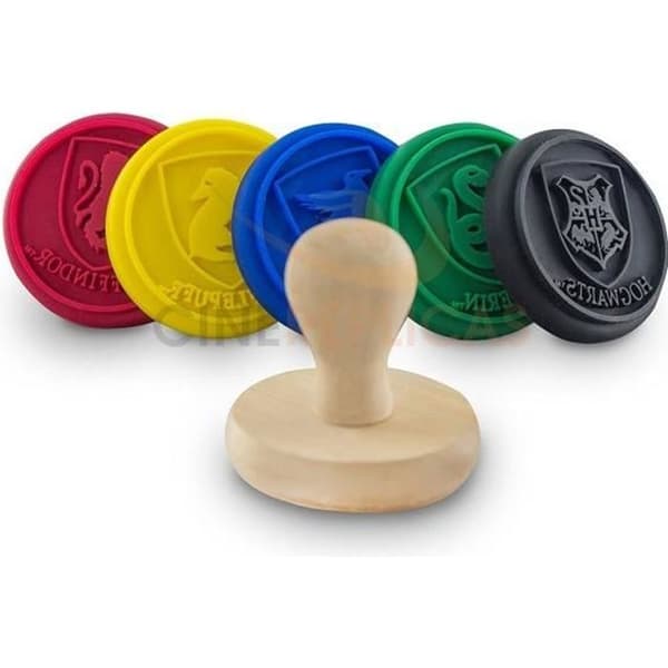 Noble Collection - Harry Potter Silikonstämplar - Cookie 4 houses + Hogwarts