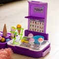 Miniatyrbild 5 av 11: WOOPIE Glassvagn Resväska 3-i-1 Kök, Butik & Glassbar Portabel – 62 delar