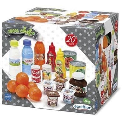 ECOIFFIER CHEF Pack Drive Tilbehør Spiseplads - 20 dele - 100% chef
