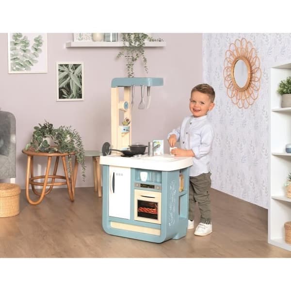 Smoby Cuisine Bon Appetit - 23 tilbehør - Lydeffekter (elektroniske kogeplader) fra 3 år