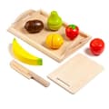 Miniatyrbild 2 av 4: Träfruktspel - MOLTO - Fruktset - Blandat - Barn - 3 år - 8 färdigskurna frukter och en bricka - Trä