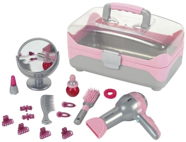 Klein Beauty case with Braun hairdryer