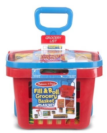 Matvarukorg med Varor, Melissa & Doug