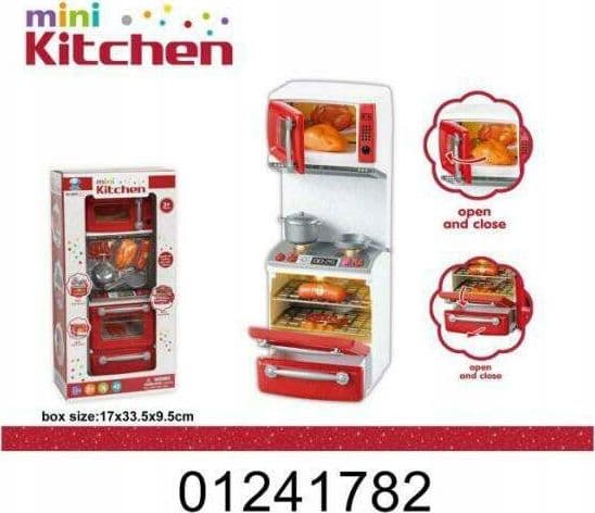 Dromader Battery-operated kitchen furniture set in a box 66081