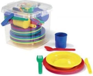 Viking Toys naczyń Dining Set w wiaderku (045-41408)