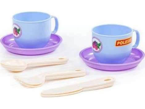 Polesie 80295 "Minutka" retter for 2 personer 10 elementer i et rutenett (E1)