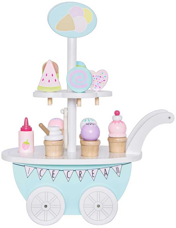 Jabadabado Glassvagn Trä