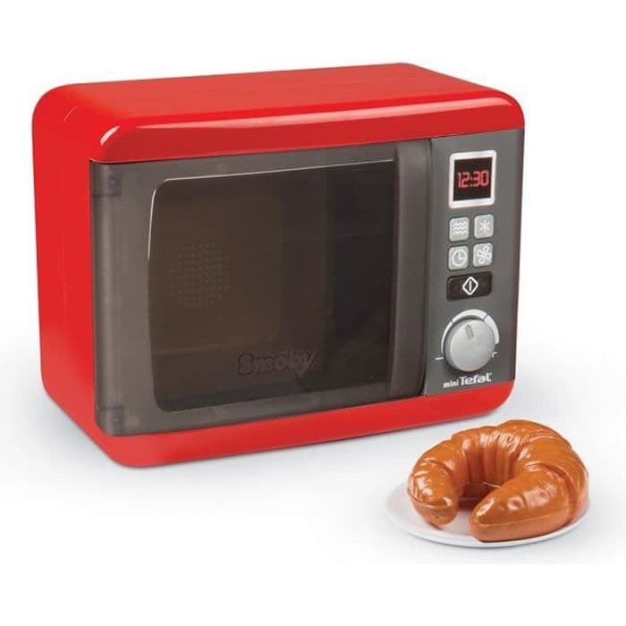 SMOBY Kitchen Tillbehör Tefal Mikrovågsugn Elektronisk