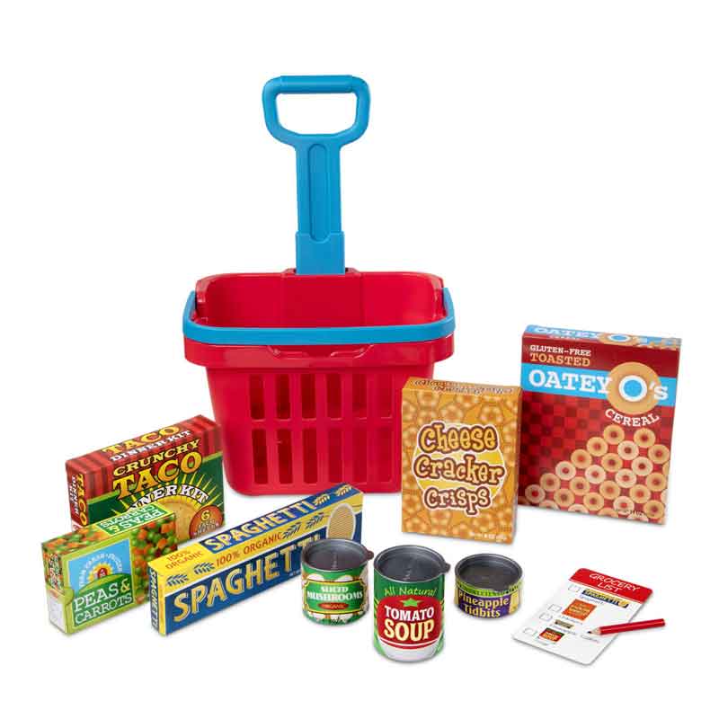 Melissa & Doug Matvarukorg med leksaksmat
