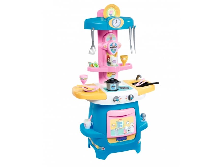 Smoby Peppa Cooky Kitchen, 3 år, Blå, Rosa, 6 år, 658 mm, 350 mm, 850 mm