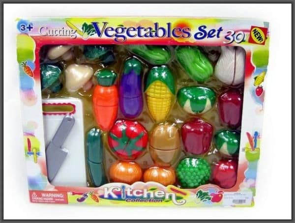 Hipo sliced vegetables, 30 pieces per box (HKSS28)