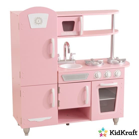 Kidkraft - Barnkök - Vintage Kitchen - Pink