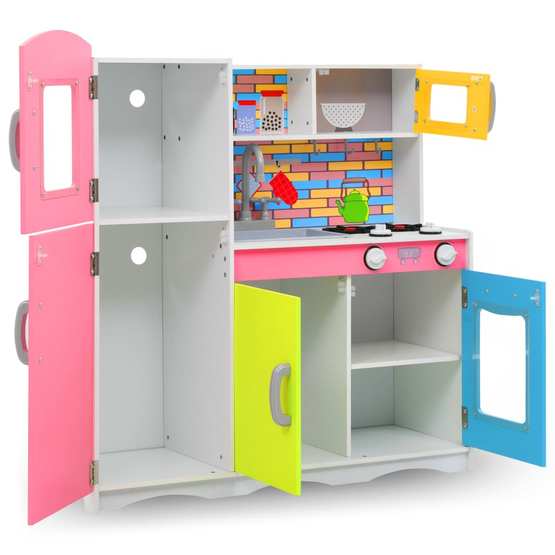 Leksakskök Mdf 80X30X85 Cm Flerfärgad