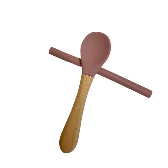 Leklyckan - Silikonservis Skogsvänner Soft Beige