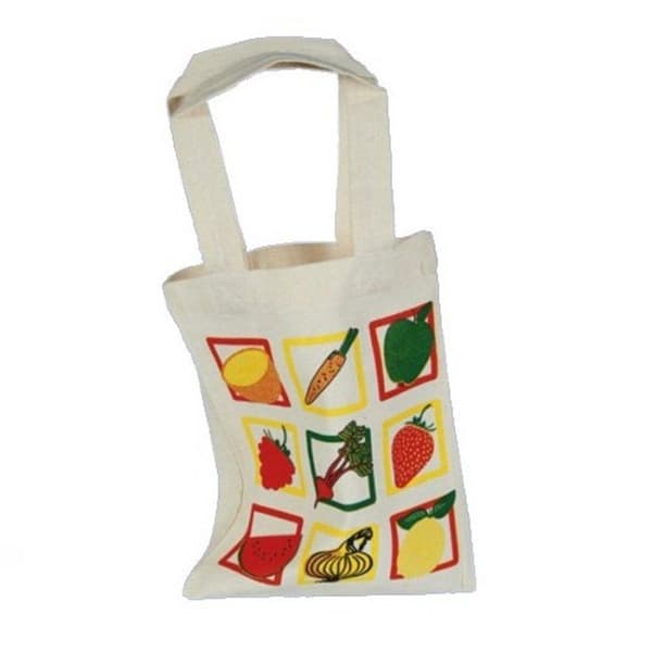 Simply for Kids Bomulds indkøbstaske 30x16x20 cm