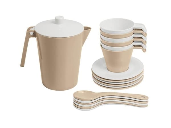Wader BEIGE KAFFESERVICE 19 ELEMENTER. WADER 41143
