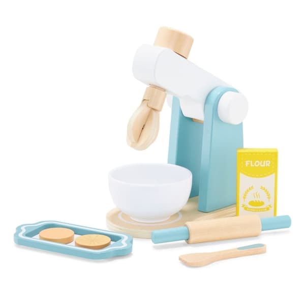 Träblender med tillbehör för barn 3 år och uppåt, leksaksblender för småbarn