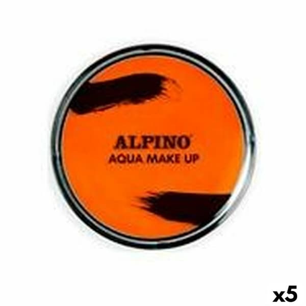Pulver makeup Alpino I vand 14 g Orange (5 enheder)