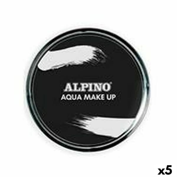 Pulver makeup Alpino I vand 14 g Sort (5 enheder)