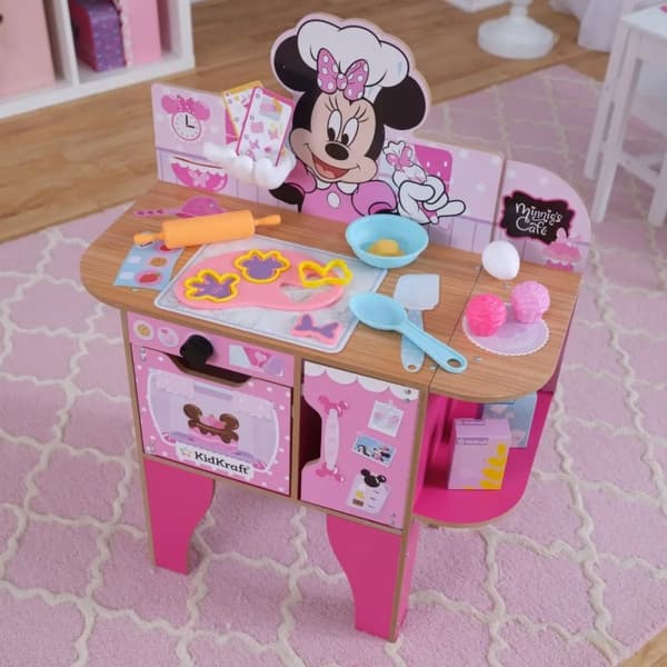 Kidkraft Minnie Mouse Bageri & Café Lekkök i Trä