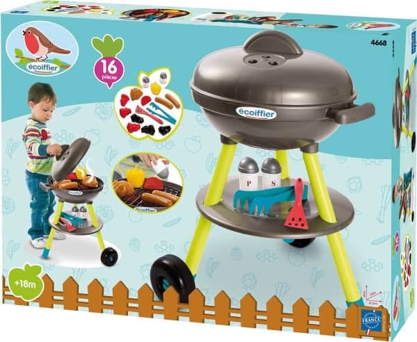 Sort kuglegrill m/tilbehør
