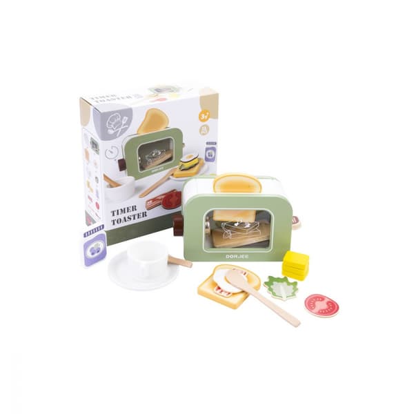 Toaster With Timer, Wood