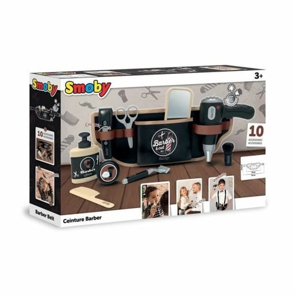 Sminkset för barn Smoby BARBER & CUT BELT Svart