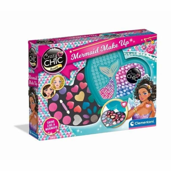 Sminkset för barn Clementoni Crazy Chic Beauty Mermaid Make up