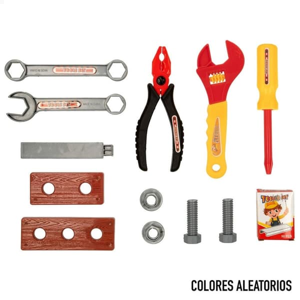 Legetøjsværktøj Colorbaby 13 Dele 6 x 1,5 x 17,5 cm 12 enheder