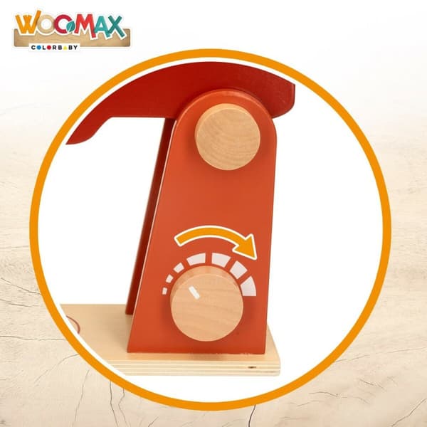 Leksaksapparat Woomax 12 Delar 20 x 22,5 x 8 cm (4 antal)