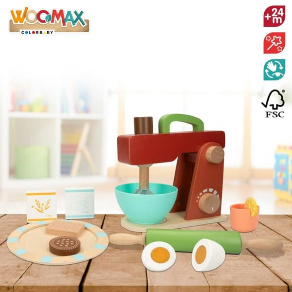 Leksaksapparat Woomax 12 Delar 20 x 22,5 x 8 cm (4 antal)