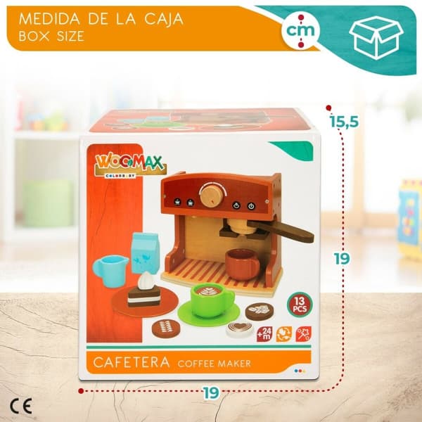 Legetøjs kaffemaskine Woomax (4 enheder)
