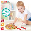 Miniatyrbillede 5 af 7: Træspil Woomax Pizza 27 Dele (6 enheder)