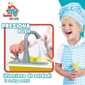 Miniatyrbillede 3 af 7: Køkkenspil Colorbaby 22 Dele 42 x 29 x 28 cm Tilbehør Vask