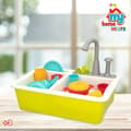 Miniatyrbillede 5 af 7: Køkkenspil Colorbaby 22 Dele 42 x 29 x 28 cm Tilbehør Vask