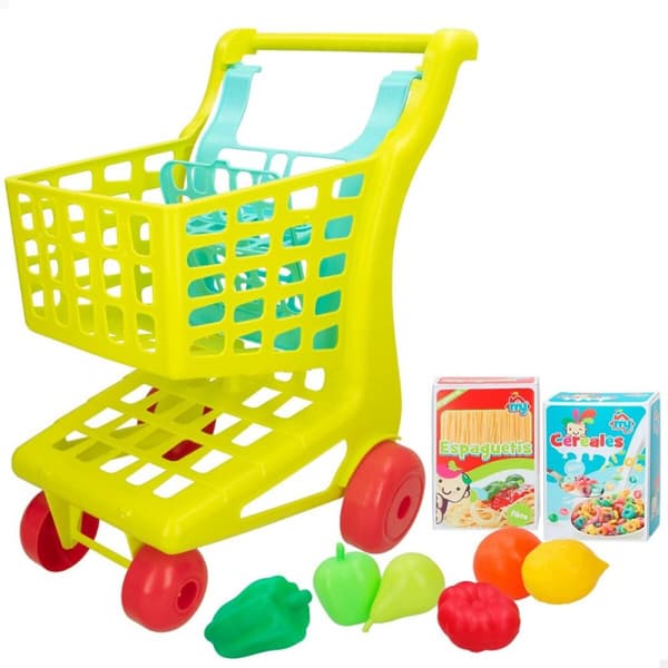 Kundvagn Colorbaby My Home Leksak 9 Delar 34 x 53,5 x 45 cm 6 antal